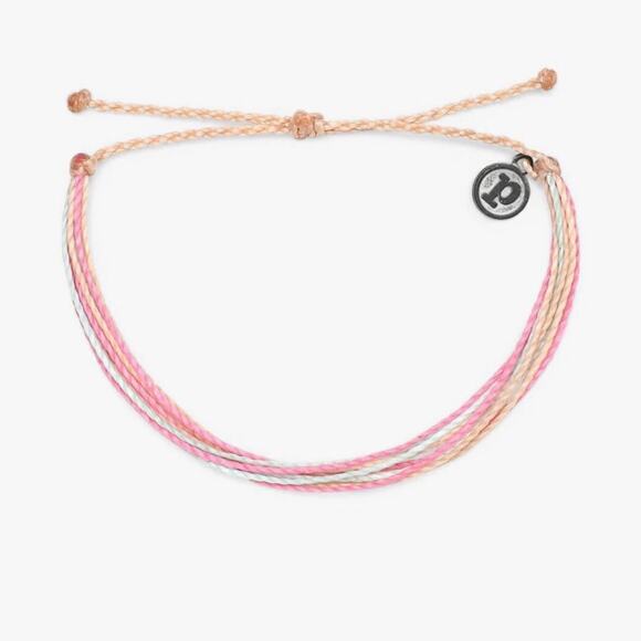 Two Pure Vida NWT Sunset And Original Pink Unique Handmade Waterproof Bracelets - Picture 7 of 10